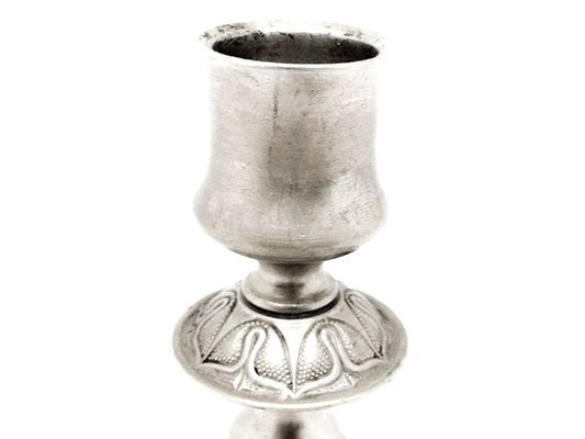 Beidermeier Candleholder from Fraget, Poland, 1850s-BKO-1425136