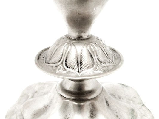 Beidermeier Candleholder from Fraget, Poland, 1850s-BKO-1425136