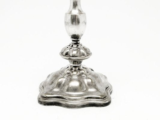 Beidermeier Candleholder from Fraget, Poland, 1850s-BKO-1425129