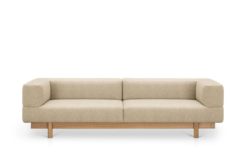 Beige Alchemist Three-Seater Sofa by etc.etc. for Emko