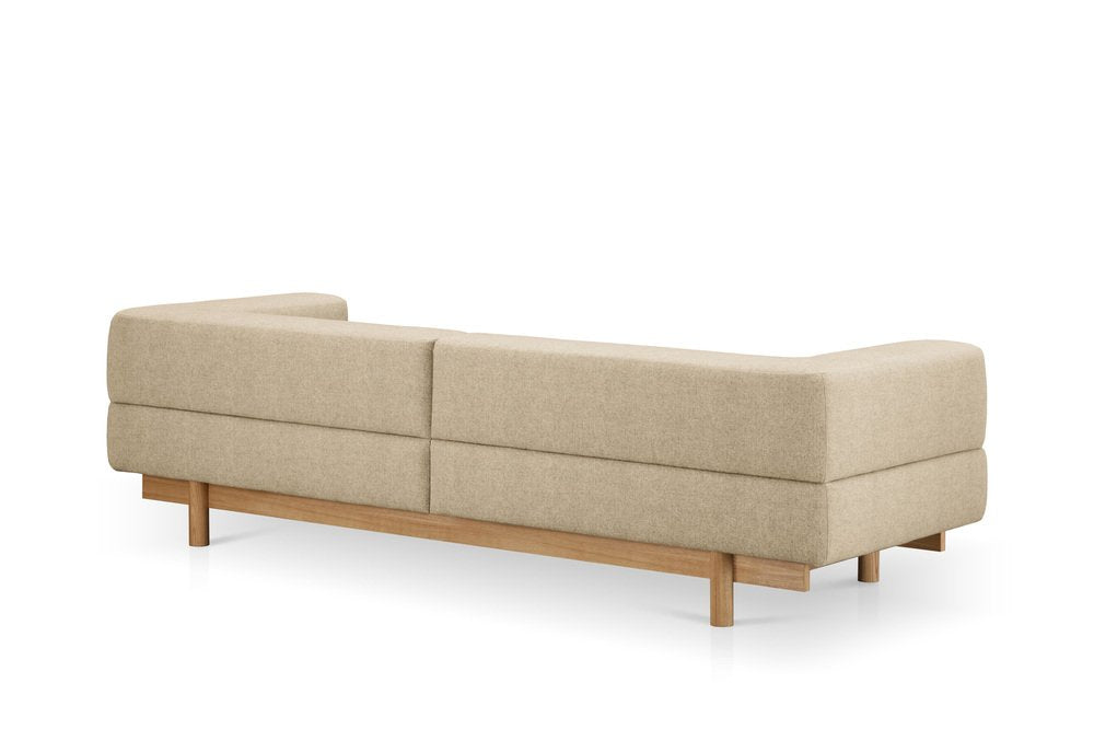 Beige Alchemist Three-Seater Sofa by etc.etc. for Emko