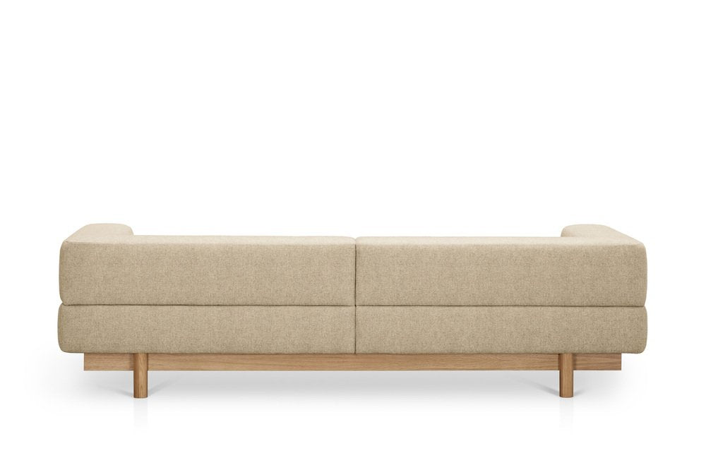 Beige Alchemist Three-Seater Sofa by etc.etc. for Emko