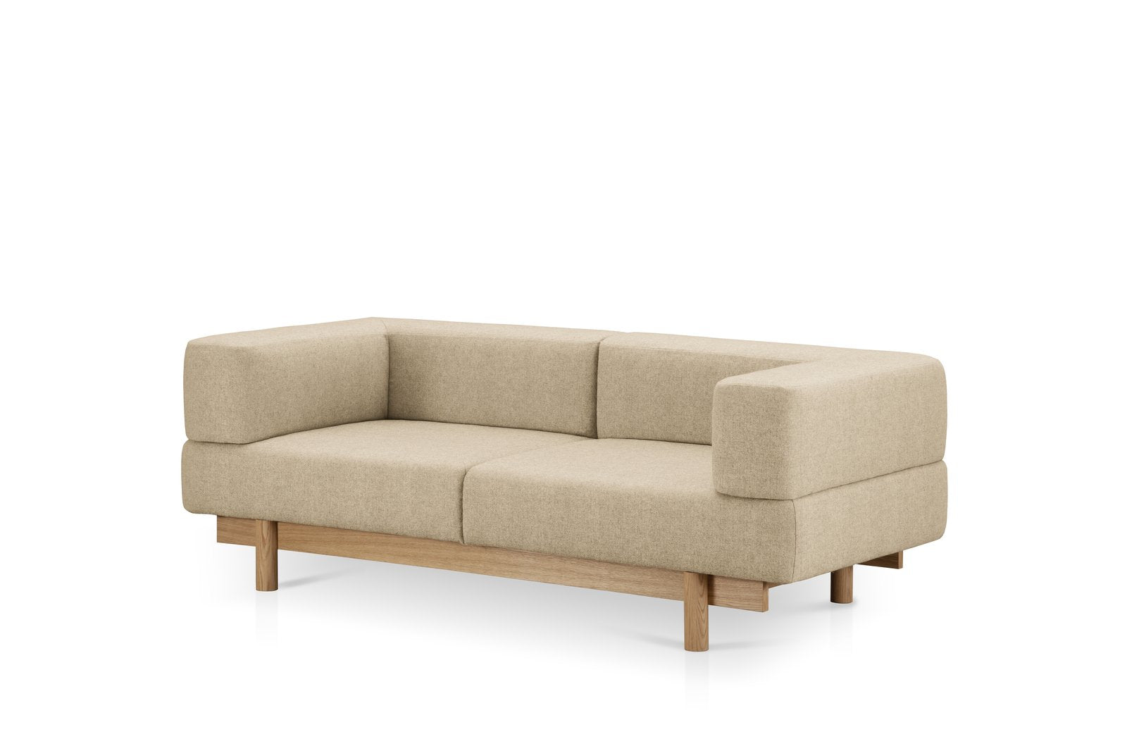 Beige Alchemist Two-Seater Sofa by etc.etc. For Emko