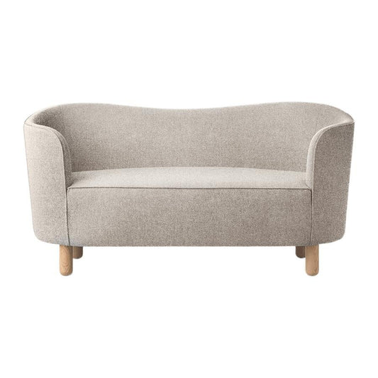 Beige and Natural Oak Sahco Nara Mingle Sofa by Lassen