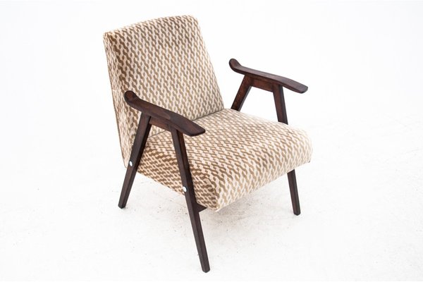 Beige Armchair, Poland, 1960s-BXB-1374861