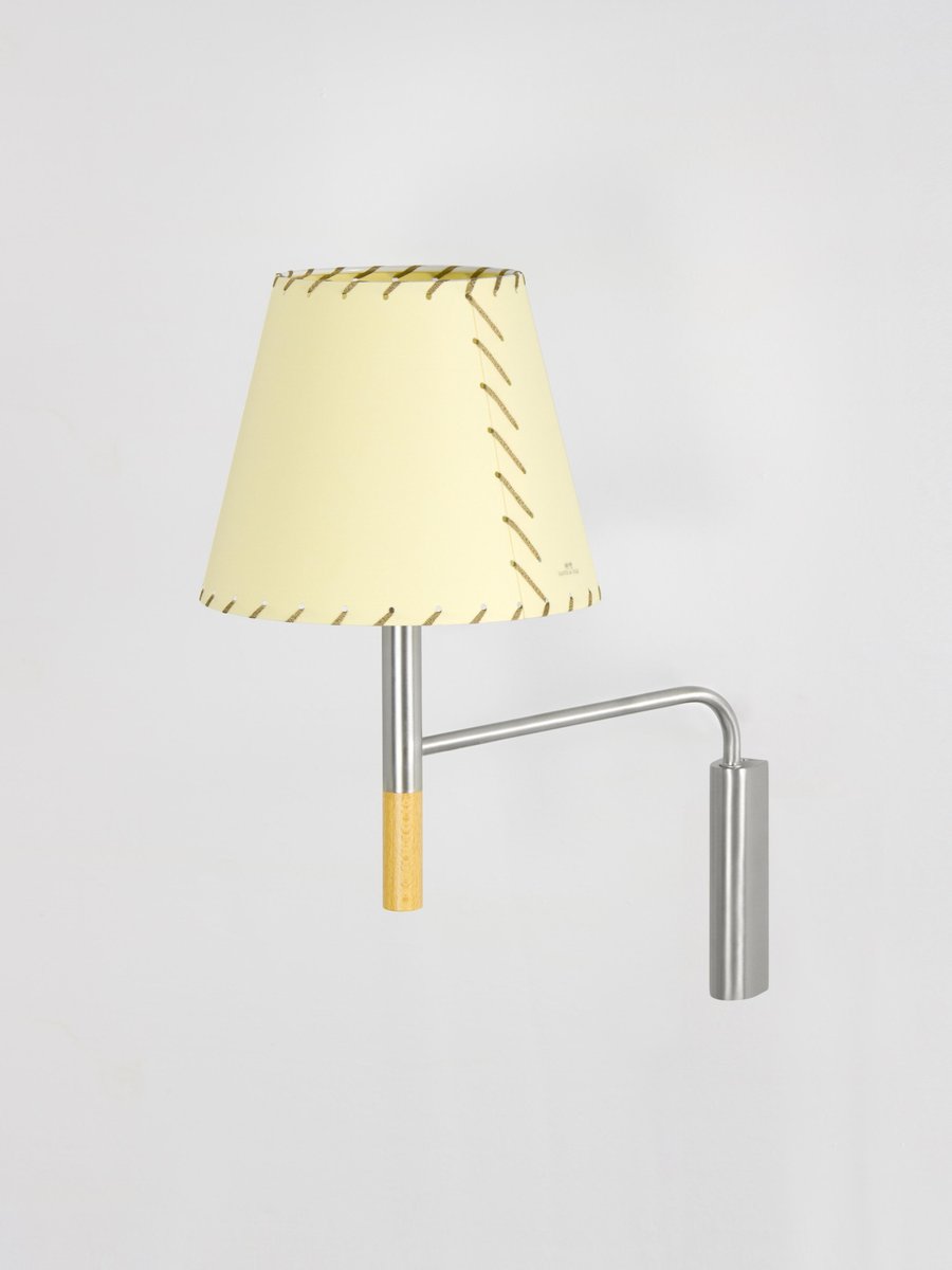 Beige BC3 Wall Lamp by Santa & Cole