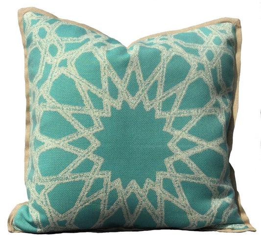 Beige Casablanca Pillow by Katrin Herden for Sohil Design