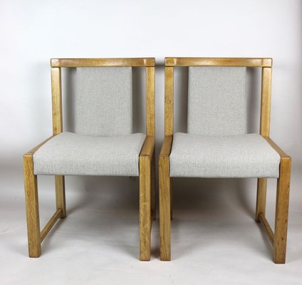 Beige Dining Chairs, 1970s, Set of 2-UJQ-899883