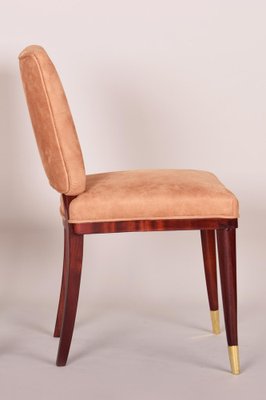 Beige French Art Deco Chair by Jules Leleu, 1920s-WHY-980599