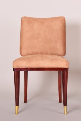 Beige French Art Deco Chair by Jules Leleu, 1920s-WHY-980599