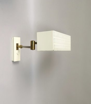 Beige Kubus Wall Lights by Max Bietenholz for Bünte & Remmler, 1960s, Set of 2-EY-1029614