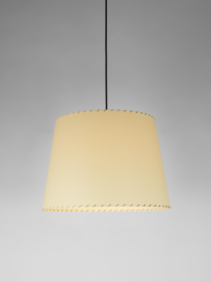 Beige Sísísí Cónicas Gt1 Pendant Lamp by Santa & Cole