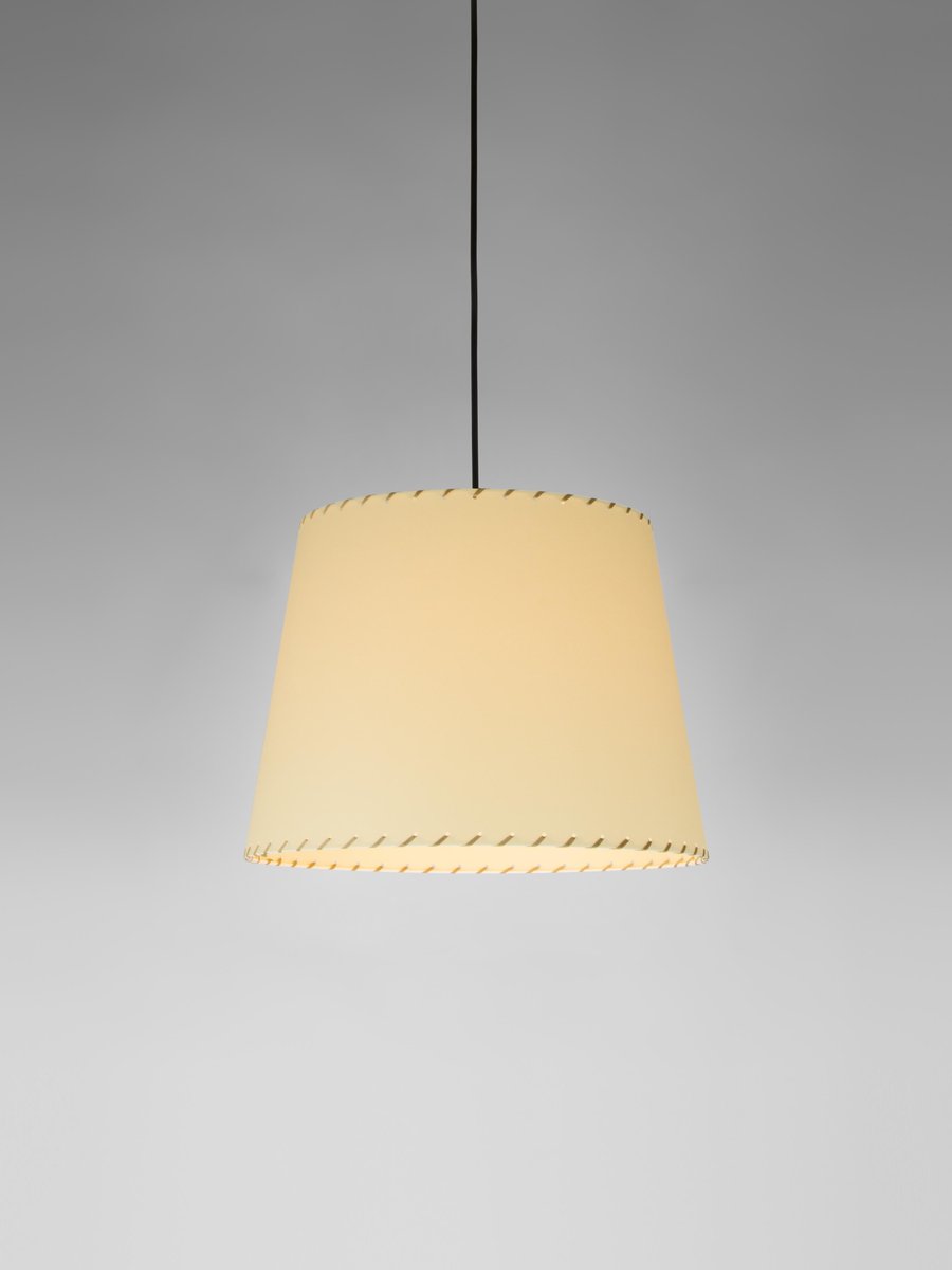 Beige Sísísí Cónicas GT3 Pendant Lamp by Santa & Cole