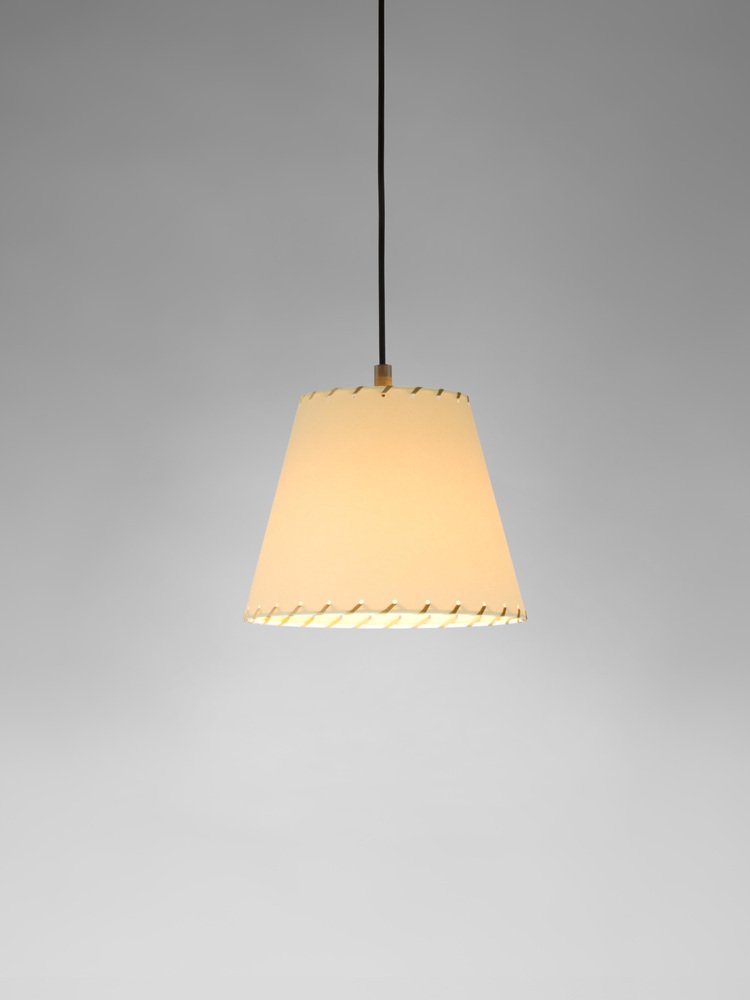 Beige Sísísí Cónicas PT1 Pendant Lamp by Santa & Cole