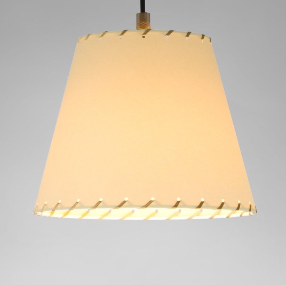 Beige Sísísí Cónicas PT1 Pendant Lamp by Santa & Cole