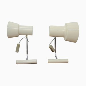 Beige Table Lamps by Josef Hůrka for Napako, 1970s, Set of 2-TZ-684028