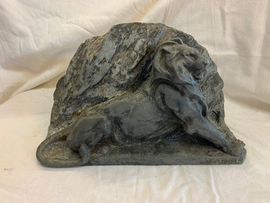 Belfort Lion Sculpture from Marc Schmitt, 1930s-BZK-560058