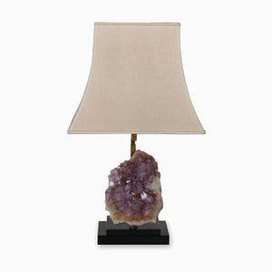 Belgian Amethyst Table Lamp, 1970s-GG-608658