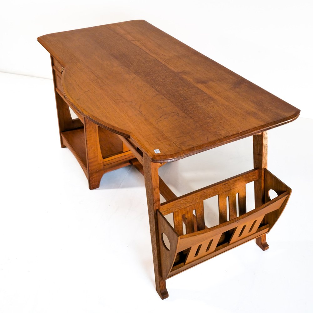 Belgian Art Noveau Desk, 1900s