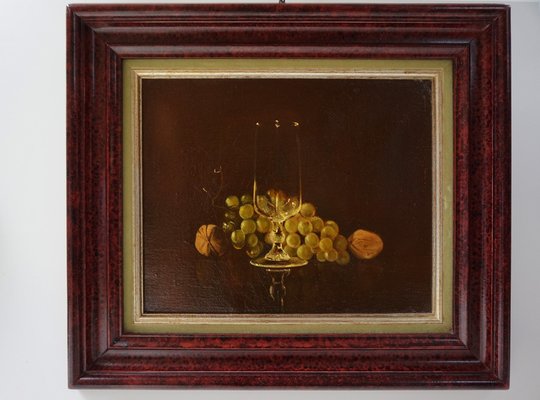 Belgian Artist, Still Life, 1983, Oil on Canvas Paintings, Set of 3-EA-1409125