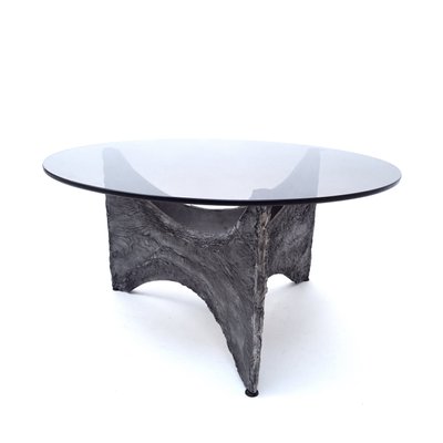 Belgian Brutalist Coffee Table, 1960s-QQA-1407274