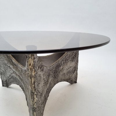 Belgian Brutalist Coffee Table, 1960s-QQA-1407274