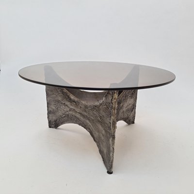 Belgian Brutalist Coffee Table, 1960s-QQA-1407274