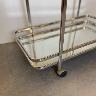 Belgian Chromed Bar Cart, 1970s-DX-1742306