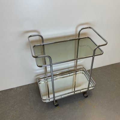 Belgian Chromed Bar Cart, 1970s-DX-1742306