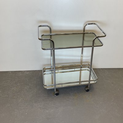 Belgian Chromed Bar Cart, 1970s-DX-1742306