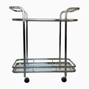 Belgian Chromed Bar Cart, 1970s-DX-1742306