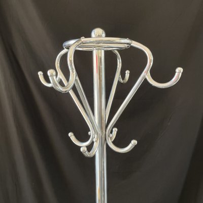 Belgian Chromed Coat Rack, 1950s-DX-1731725