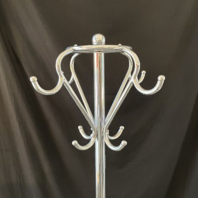 Belgian Chromed Coat Rack, 1950s-DX-1731725