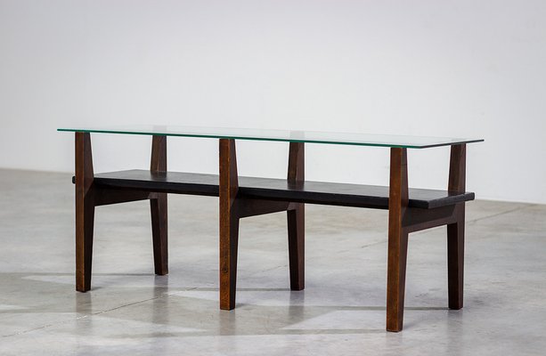 Belgian Constructivist Coffee Table, 1950s-YI-1366780