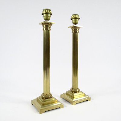 Belgian Neoclassic Table Lamps, 1970s, Set of 2-BH-1314065