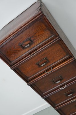 Belgian Oak Apothecary / Filing Cabinet, 1920s-XO-1696500