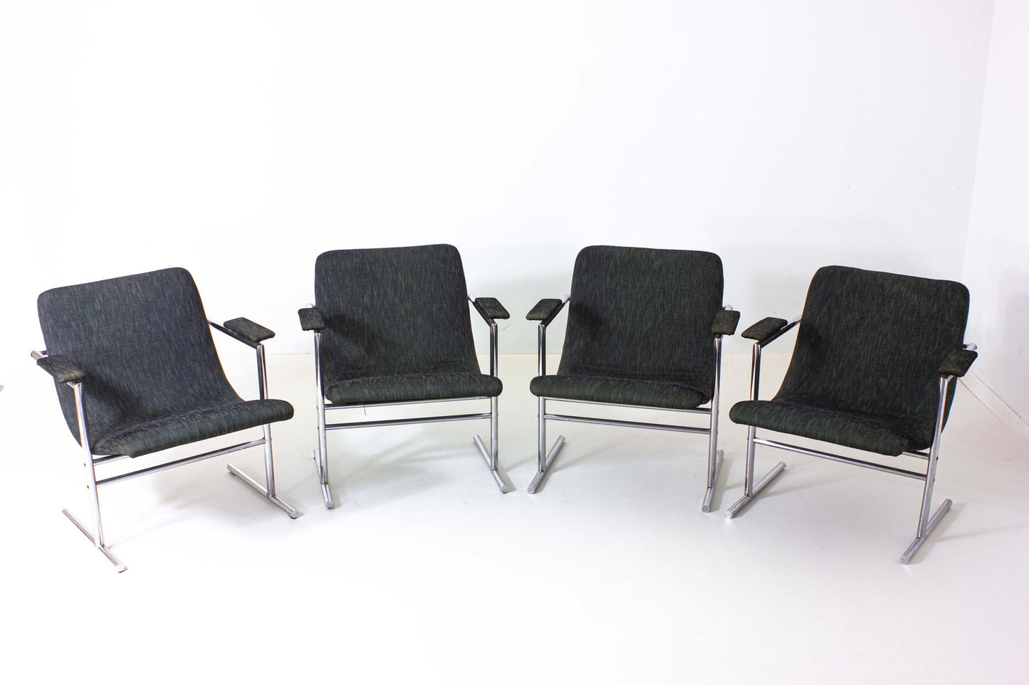 Belgian Oslo Chairs by Rudi Verelst for Novalux, 1960s, Set of 4