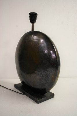 Belgian Stone Table Lamp, 1970s-IRH-561746