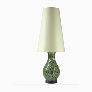 Belgian Stoneware Lamp by Roger Guerin, 1930s-GIW-1453041