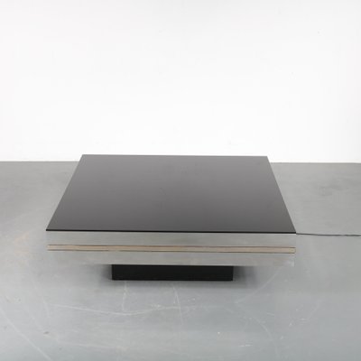 Belgian Uplighter Coffee Table, 1970s-GG-594806