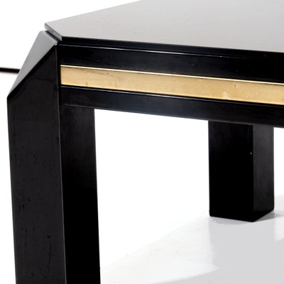 Belgium Gold & Chrome Coffee Table by Belgo Chrome, 1970s-SV-874357