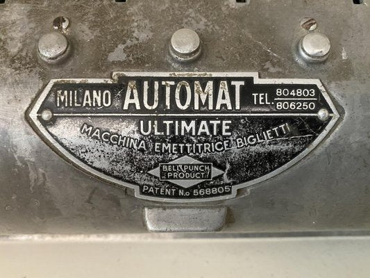 Bell Punch Ticket Issuing Machine, Milan, Italy, 1960s-DDQ-1751055