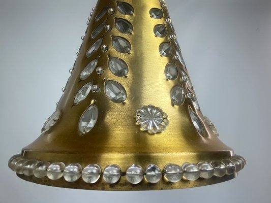 Bell-Shaped Ceiling Lamp Attributed to Oswald Haerdtl from Lobmeyr, 1950s-WZZ-1243043