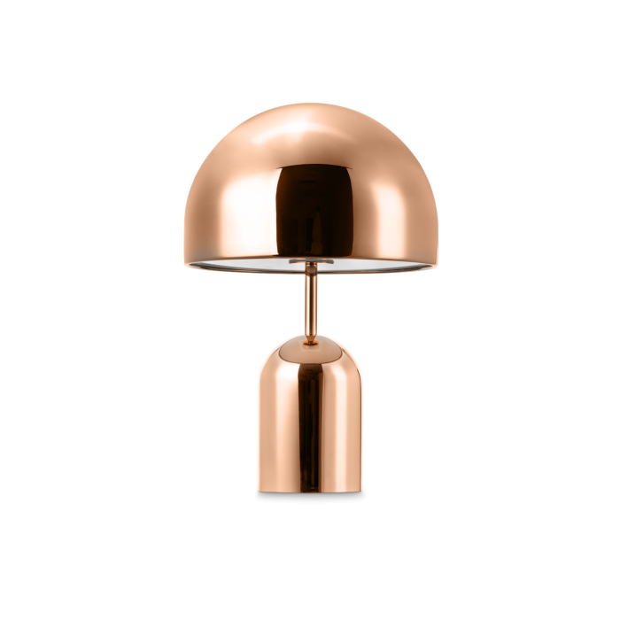 Plated Steel LED Table Lamp BELL by Tom Dixon #Copper