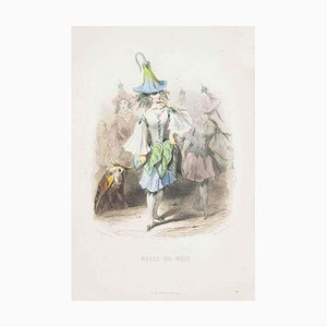 Belle-de-Nuit - Les Fleurs Animées Vol.I - Litho by J.J. Grandville - 1847 1847-ZCI-758892