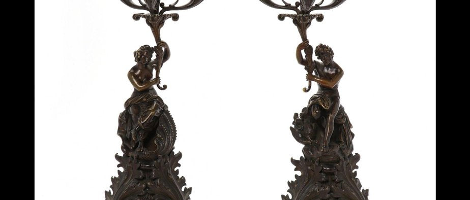 Belle Epoque Candelabras, Set of 2-WMV-1168915