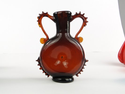 Belly Button Vase by J. Słuczan-Orkusz for Cracow Institute for Glassworks, 1970s-BKO-1823946