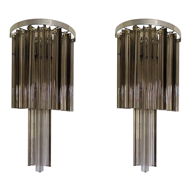 Belt Italian Triedro Wall Sconces by Simoeng, Set of 2