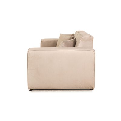 Beluga 4-Seater Sofa in Beige Velvet from IconX Studios-RQW-1748340