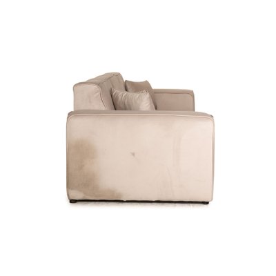 Beluga 4-Seater Sofa in Beige Velvet from IconX Studios-RQW-1748340